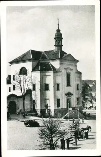 Ak Benešov Beneschau Mittelböhmen, Kostel sv. Anny