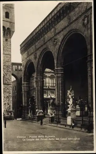 Ak Firenze Florenz Toscana, Loggia dei Lanzi