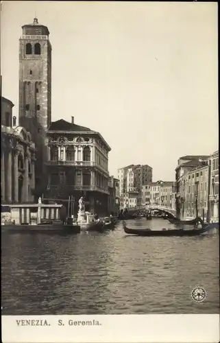 Ak Venezia Venedig Veneto, S. Geremia