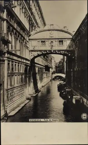 Ak Venezia Venedig Veneto, Ponte dei Saspiri