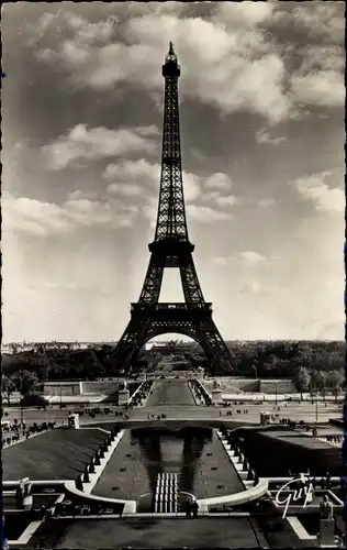 Ak Paris VII, La Tour Eiffel, Eiffelturm