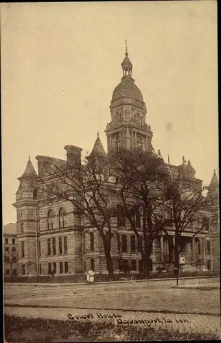 Ak Davenport Iowa USA, Court House