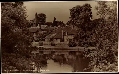 Ak Whitchurch on Thames Oxfordshire England, Teilansicht