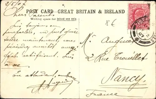 Ak Tunbridge Wells Kent England, London Road from the Common