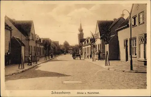 Ak Schoonhoven Südholland Niederlande, Olivier v. Noortstraat