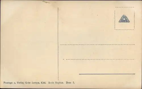 Ak Deutsches Kriegsschiff, SMS Danzig, Kl. gesch. Kreuzer, Kaiserliche Marine