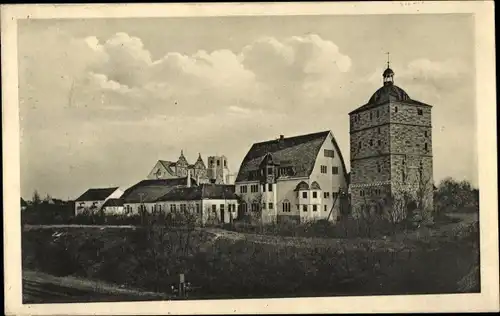 Ak Leipzig in Sachsen, Sonderausstellung der Student, Gebäude, Turm