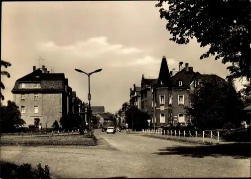 Ak Flöha in Sachsen, Straßenpartie