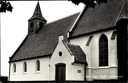 Ak Lopikerkapel Utrecht Niederlande, Ned. Herv. Kerk