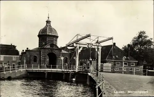 Ak Leiden Südholland Niederlande, Moorschpoort