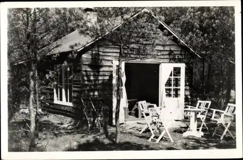 Ak Ruinen Drenthe Niederlande, Kampeer Centrum De Wiltzangh, Onze bungalow