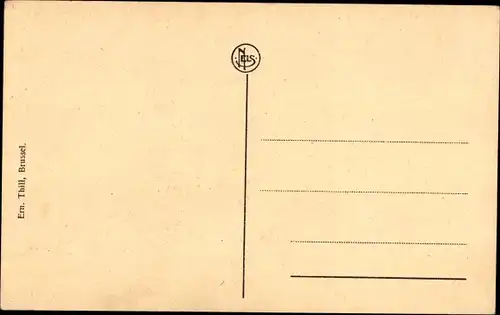 Ak Oostham Ham Flandern Limburg, Predikstoel