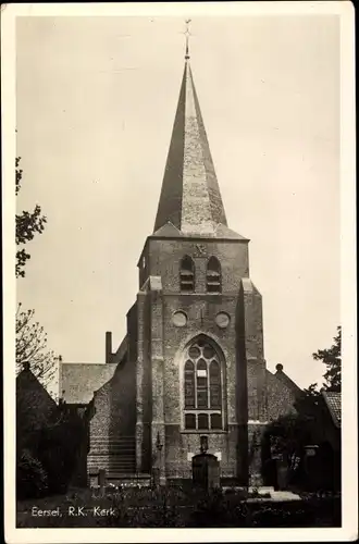 Ak Eersel Nordbrabant, R. K. Kerk