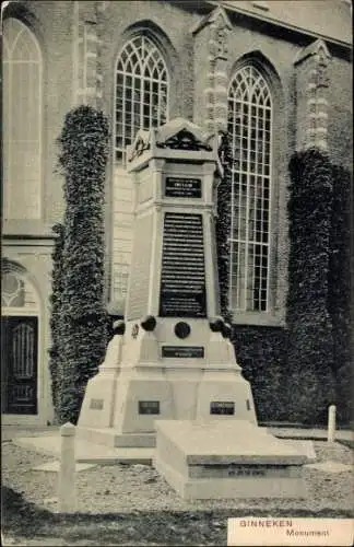 Ak Ginneken en Bavel Nordbrabant, Monument