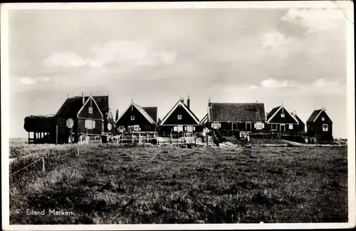 Ak Marken Nordholland Niederlande, Eiland, Siedlung