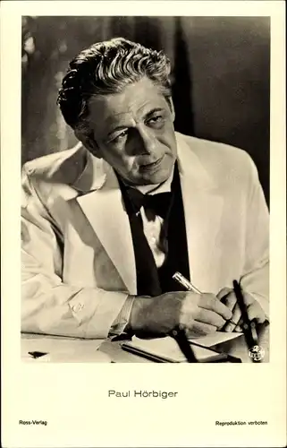 Ak Schauspieler Paul Hörbiger, Portrait