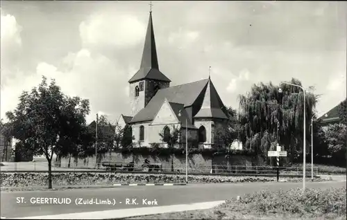 Ak Sint Geertruid Limburg Niederlande, R. K. Kerk