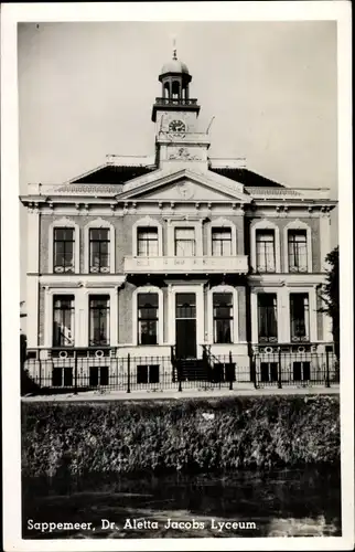 Ak Sappemeer Groningen Niederlande, Dr. Aletta Jacobs Lyceum