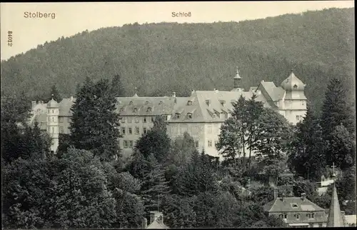 Ak Stolberg im Harz, Schloss