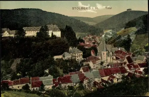 Ak Stolberg im Harz, Totalansicht