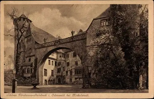 Ak Steinbach Michelstadt im Odenwald, Schloss Fürstenau