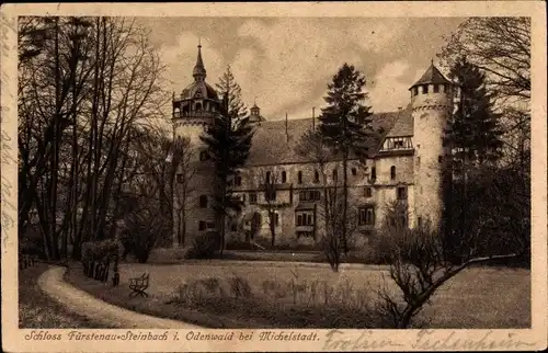 Ak Steinbach Michelstadt im Odenwald, Schloss Fürstenau