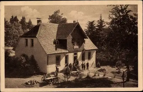 Ak Suhl Thüringen, Ferienheim Stutenhaus am Adlersberg