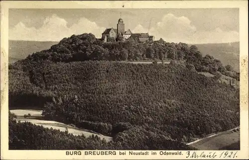 Ak Neustadt Breuberg im Odenwald, Burg Breuberg