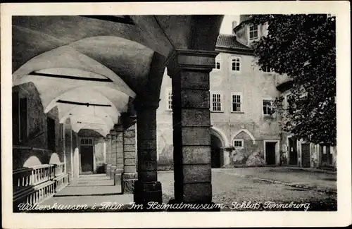 Ak Waltershausen in Thüringen, Im Heimatmuseum Schloss Tenneburg