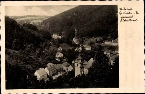 Ak Bad Gottleuba in Sachsen, genannt Klein-Tirol, Panorama