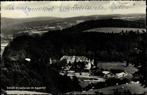 Ak Ehreshoven Engelskirchen Oberbergischer Kreis, Schloss, Aggertal
