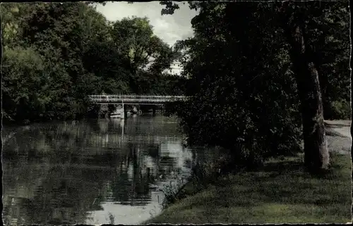 Ak Hamburg Nord Fuhlsbüttel, An der Alster