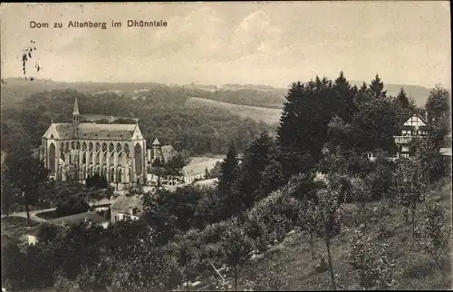 Ak Altenberg Odenthal Bergisches Land, Abtei Altenberg, Altenberger Dom, Dhünntal
