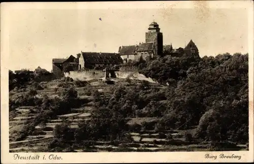 Ak Neustadt Breuberg im Odenwald, Burg Breuberg