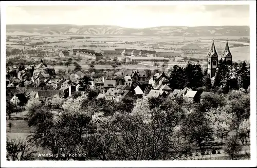 Ak Arenberg Koblenz am Rhein, Gesamtansicht
