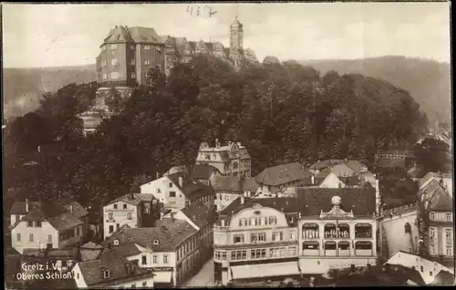Ak Greiz im Vogtland, Oberes Schloss