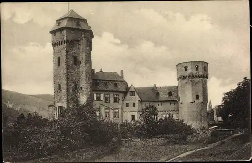 Ak Oberlahnstein Lahnstein am Rhein, Martinsburg (Südseite)