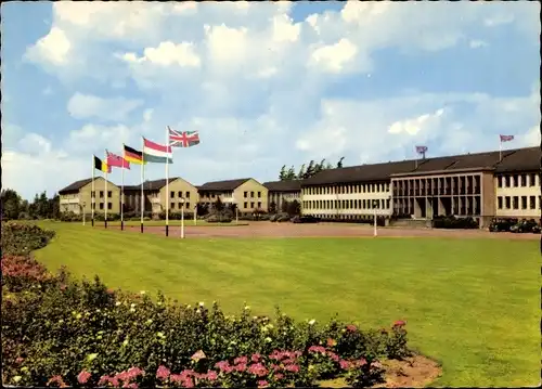 Ak Rheindahlen Mönchengladbach am Niederrhein, Headquarter BAOR, Main-Building