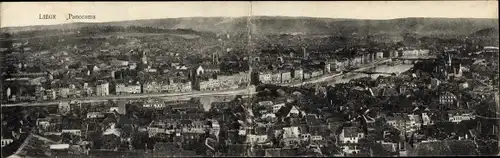 Klapp Ak Liège Lüttich Wallonien, Panorama