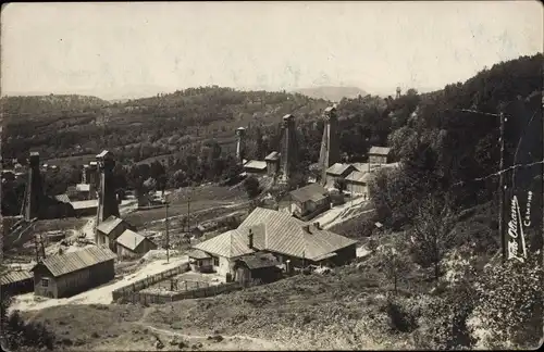 Ak Câmpina Rumänien, Teilansicht