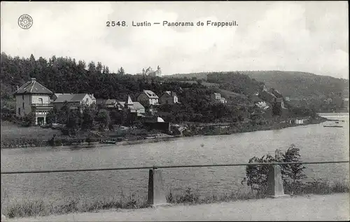 Ak Lustin Profondeville Wallonien Namur, Panorama de Frappeuil