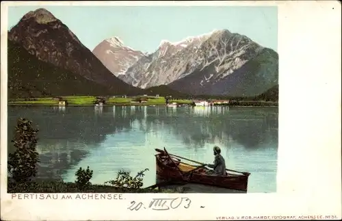 Ak Pertisau Eben am Achensee in Tirol, Panorama