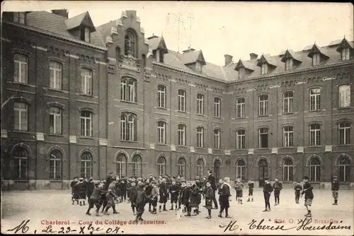 Ak Charleroi Wallonien Hennegau, Cour du College des Jesuites