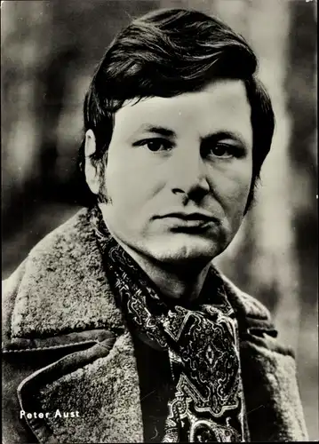 Ak Schauspieler Peter Aust, Portrait