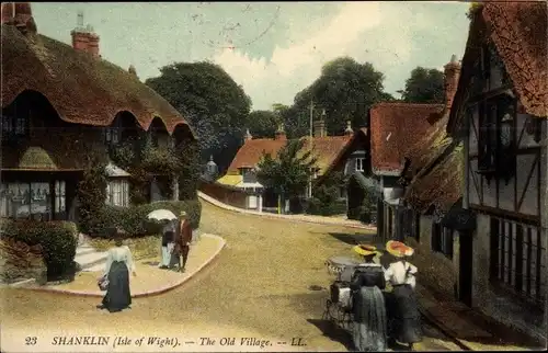 Ak Shanklin Isle of Wight England, The Old Village