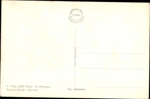 Ak Claviere Piemonte, Confine Italo-francese