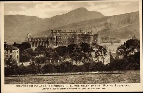 Ak Edinburgh Schottland, Holyrood Palace