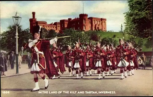 Ak Inverness Schottland, In the Land of the Kilt and Tartan