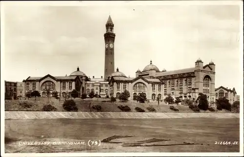 Ak Birmingham West Midlands England, University