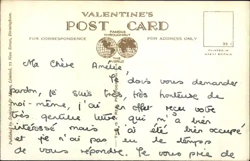 Ak Birmingham West Midlands England, University